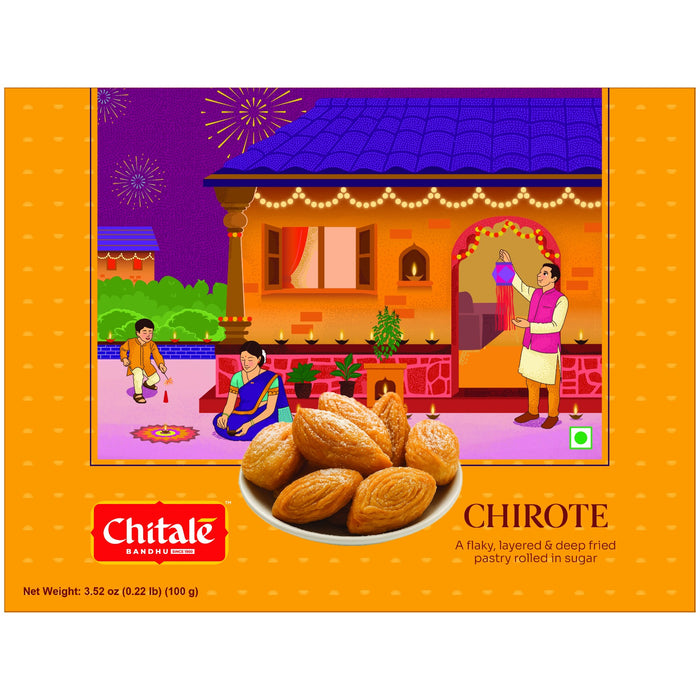 Chitale:  Chirote 200 gms - Diwali celebrations