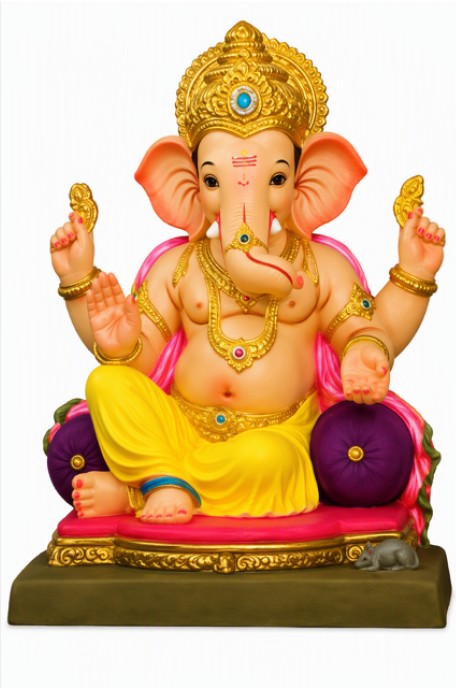 Ganesh Murti: Double लोड (2) 14”- includes home delivery