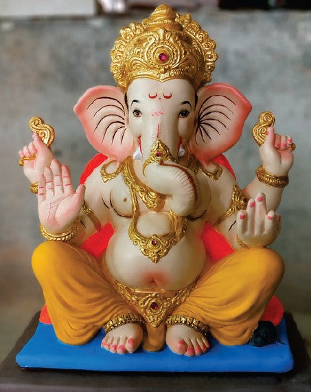 Ganesh Murti: गणेश मूर्ती' - Padmasan 23" - includes home delivery