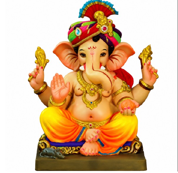 Ganesh Murti: गणेश मूर्ती' - Pagadi Feta 22" - includes home delivery